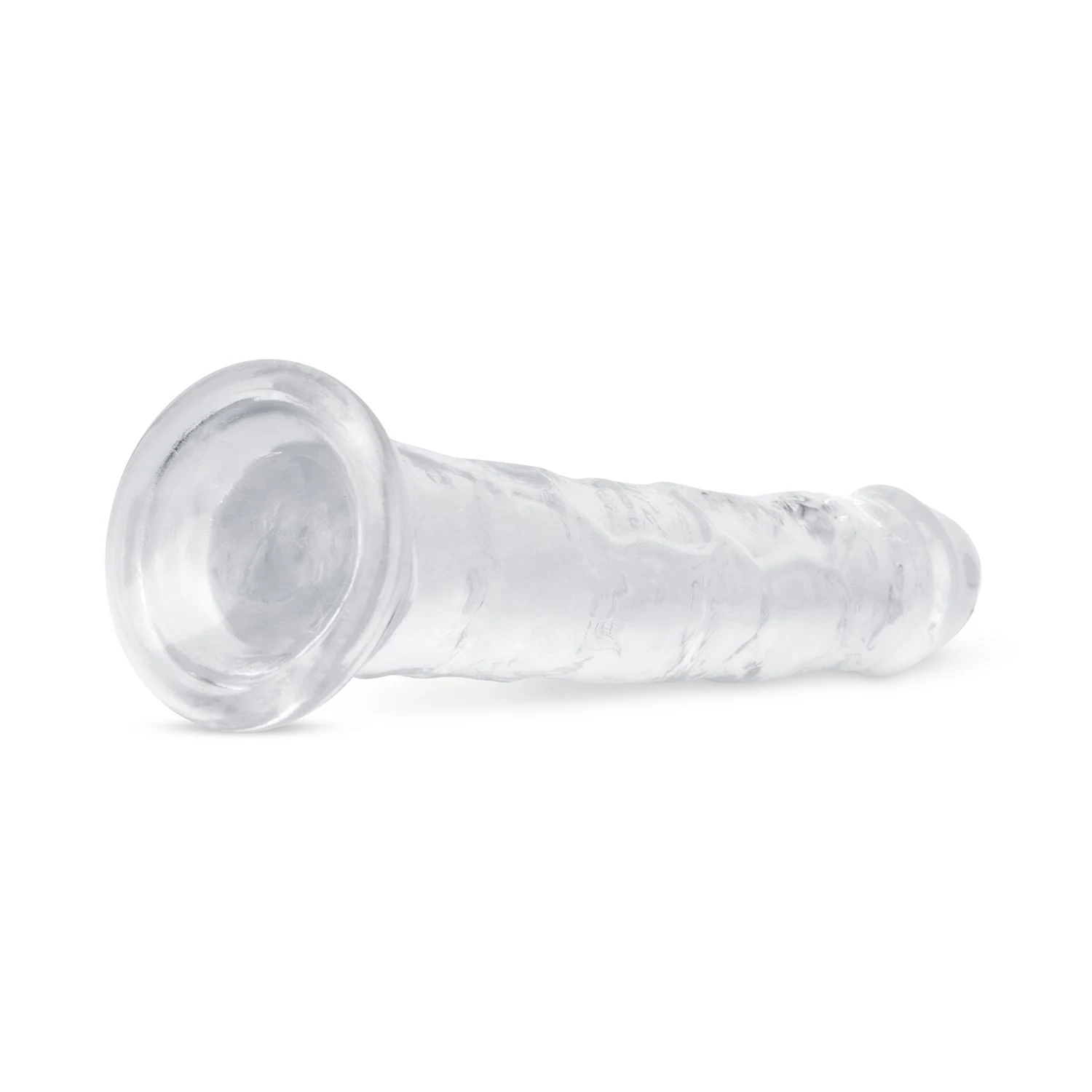 18 cm jelly dildo zonder ballen voor vaginale penetratie