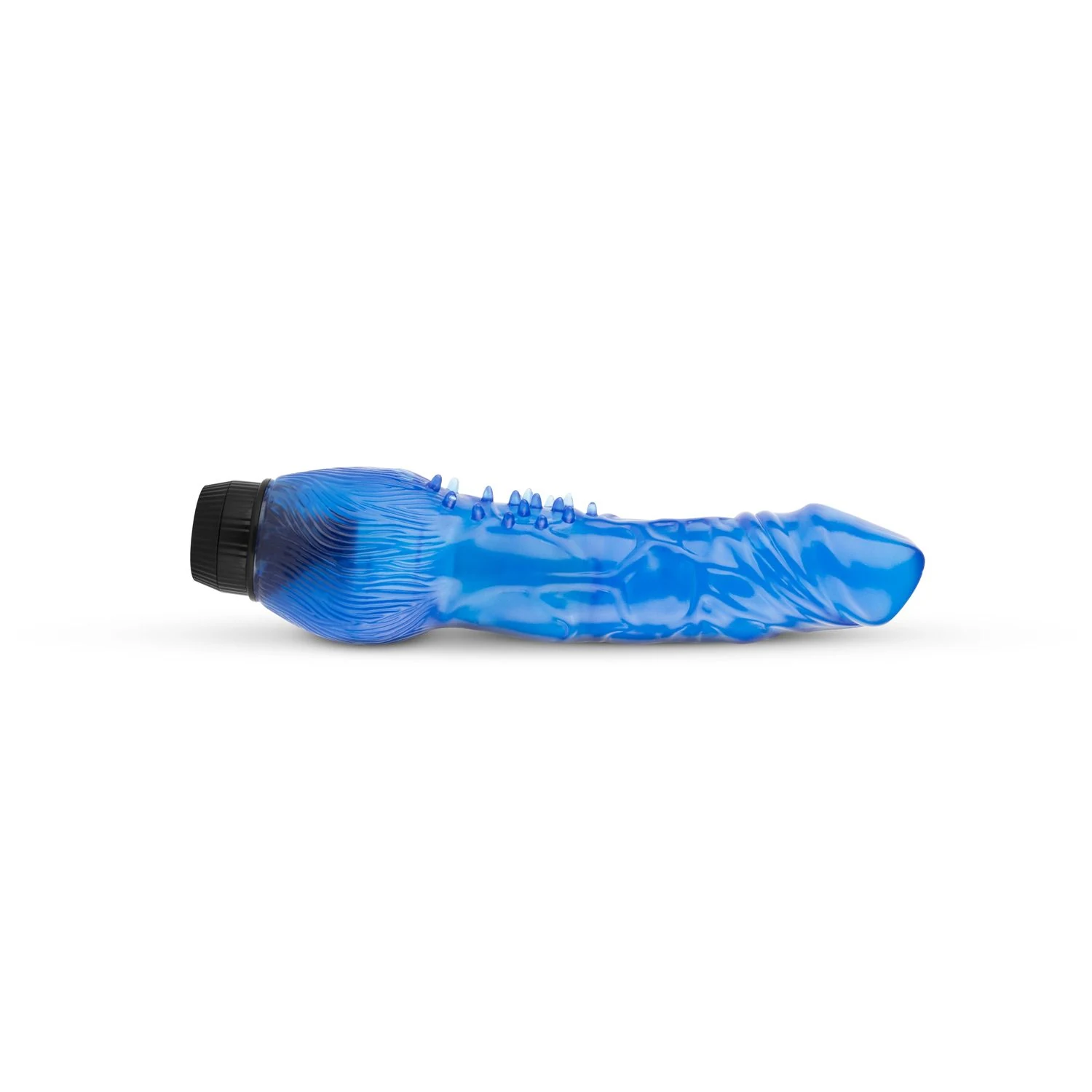 Jelly Infinity vibrator blauw met traploos regelbare vibraties