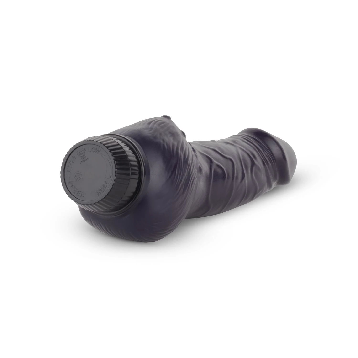 Jelly Royale paarse vibrator van ABS en PVC, spatwaterdicht