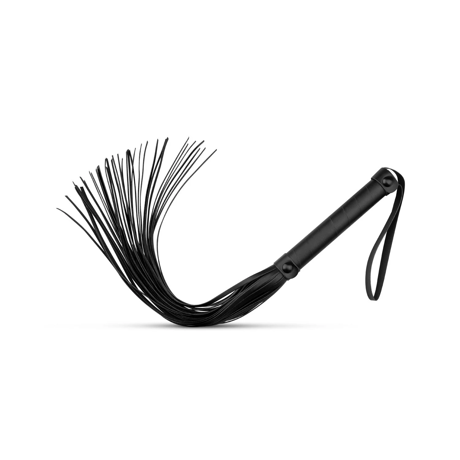 Flogger van 45 cm uit de zwarte Kinky Bondage Set 5-delig