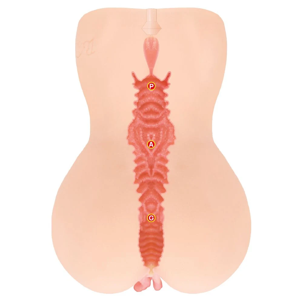 Kokos Onahole Edition 001 Double Layer XL met lengte 180 mm