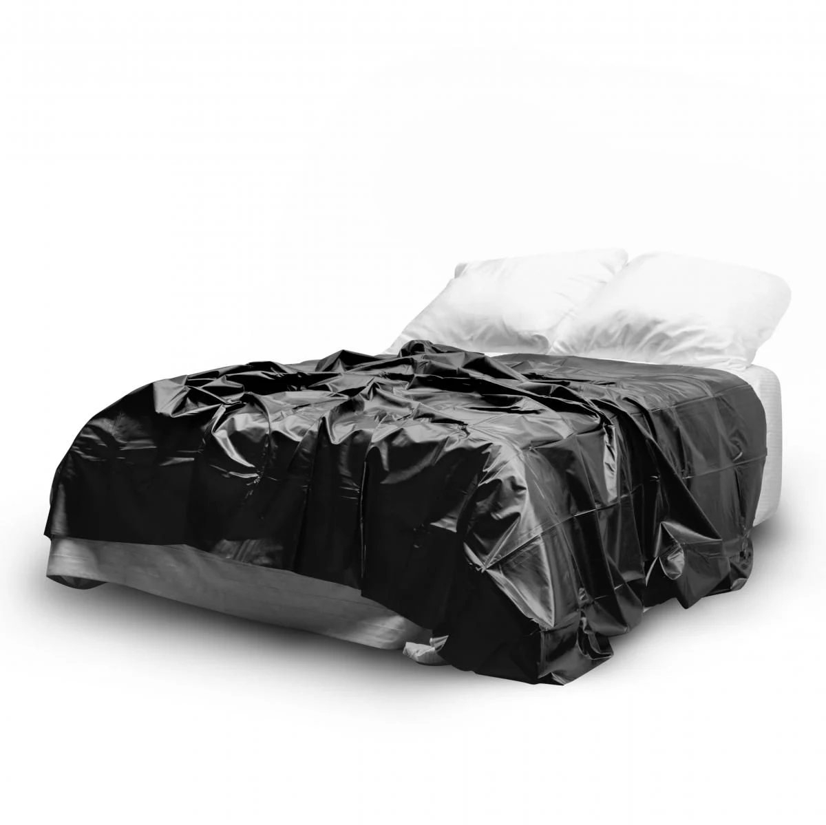 Laklaken 180 x 230 cm zwart van EasyToys