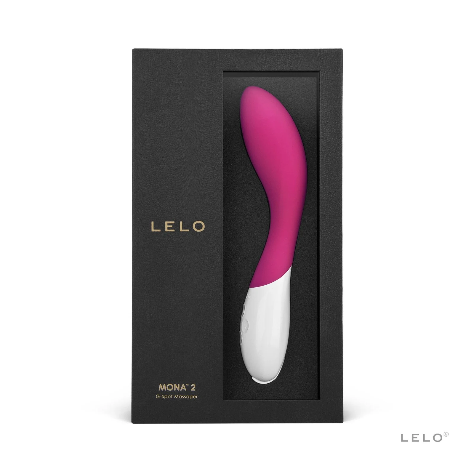 LELO Mona 2 Vibrator Cerise werkt met oplaadkabel 220v
