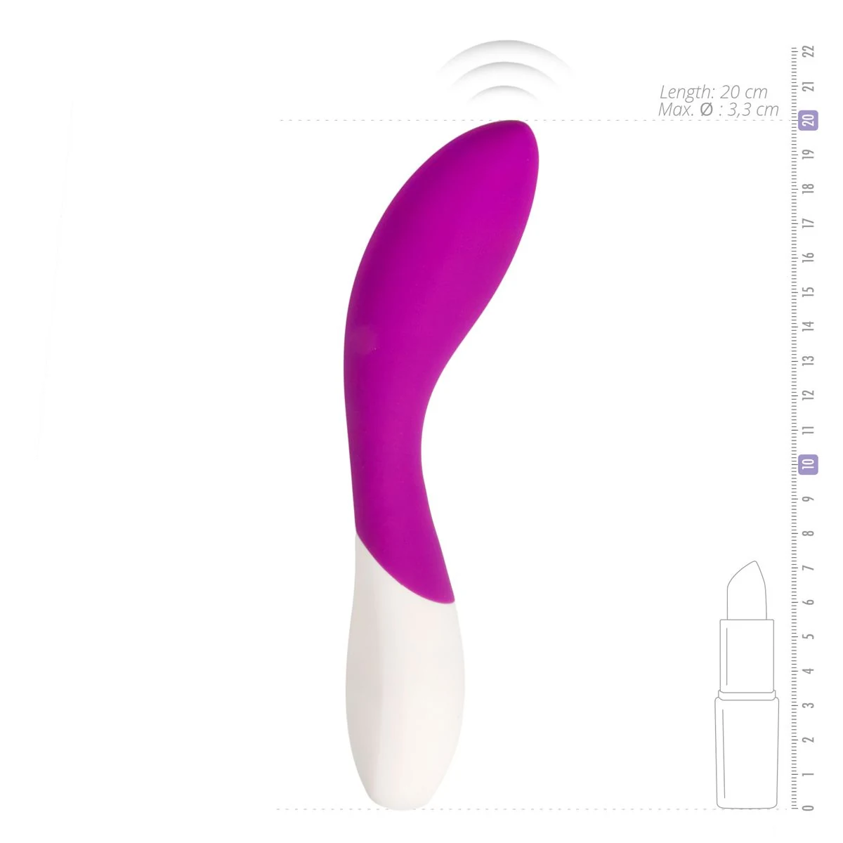 LELO Mona Wave Vibrator Paars, waterproof vibrator met variërende trillingen