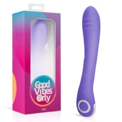 Lici G-Spot Vibrator van Good Vibes Only in paars siliconen
