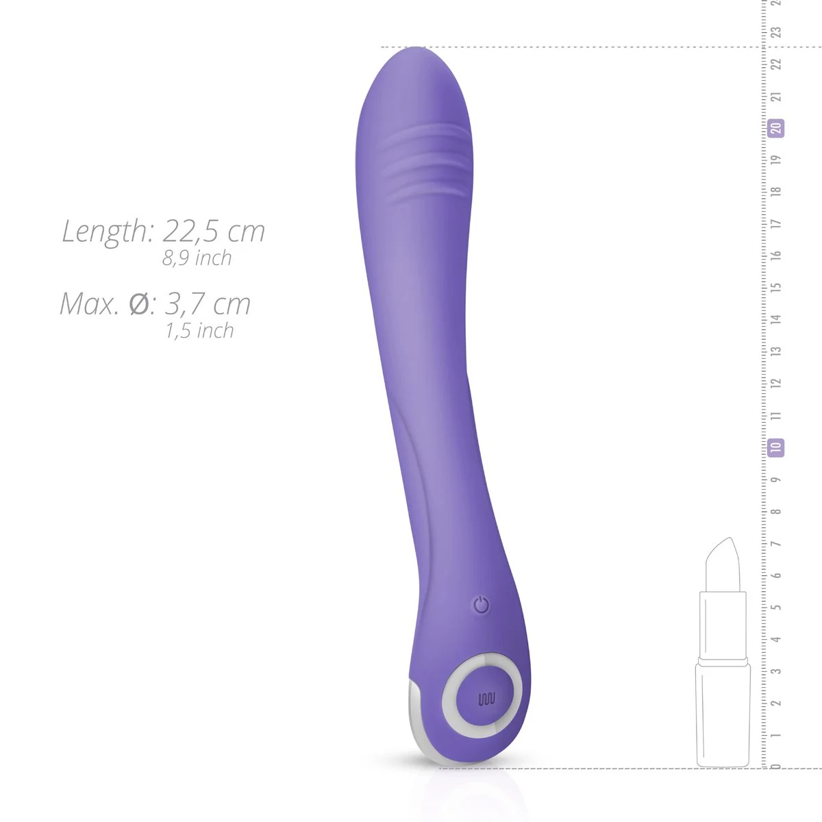 Lici G-Spot Vibrator voor unisex gebruik