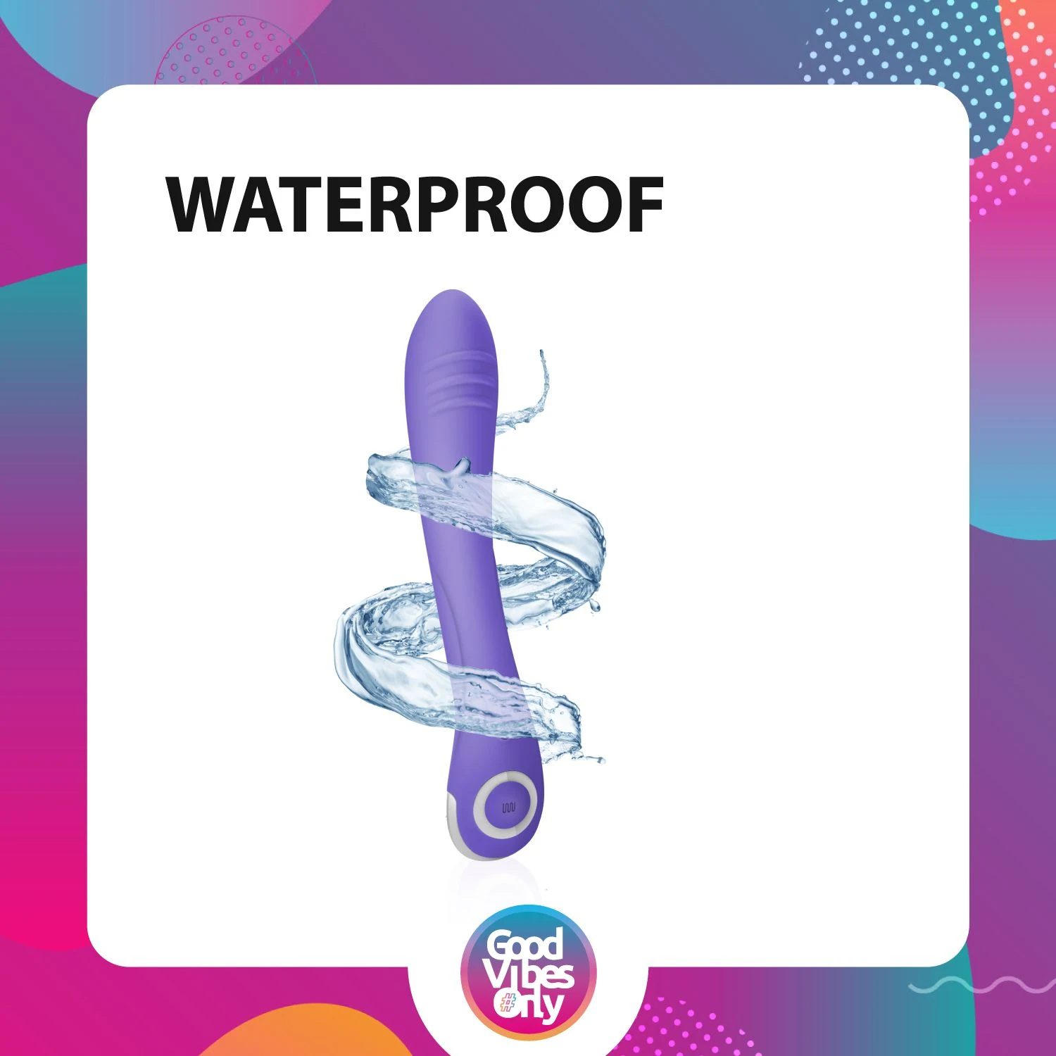 Lici G-Spot Vibrator met pushbutton bediening