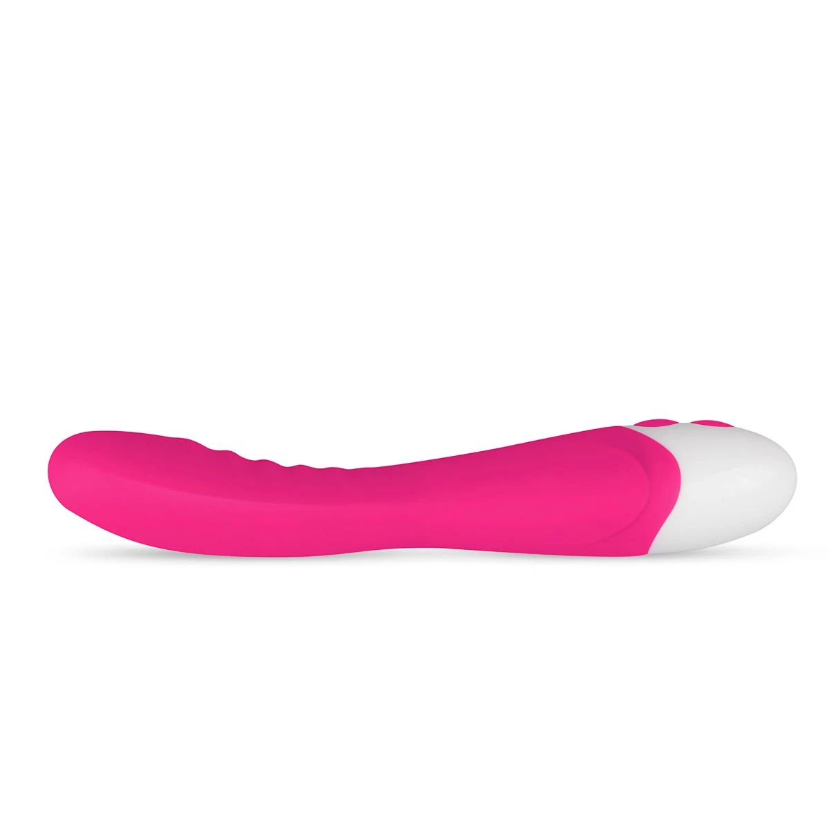 Lunar Vibe roze vibrator met pushbutton en variabele vibratiestanden
