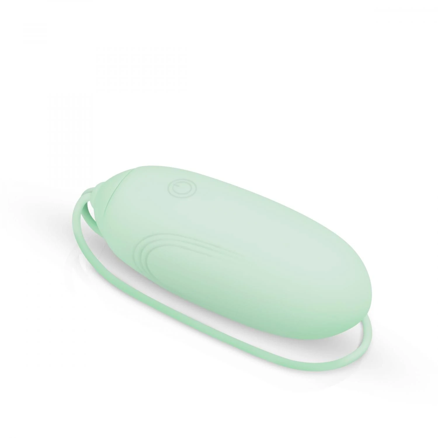 Compact groen vibratie eitje met afstandsbediening
