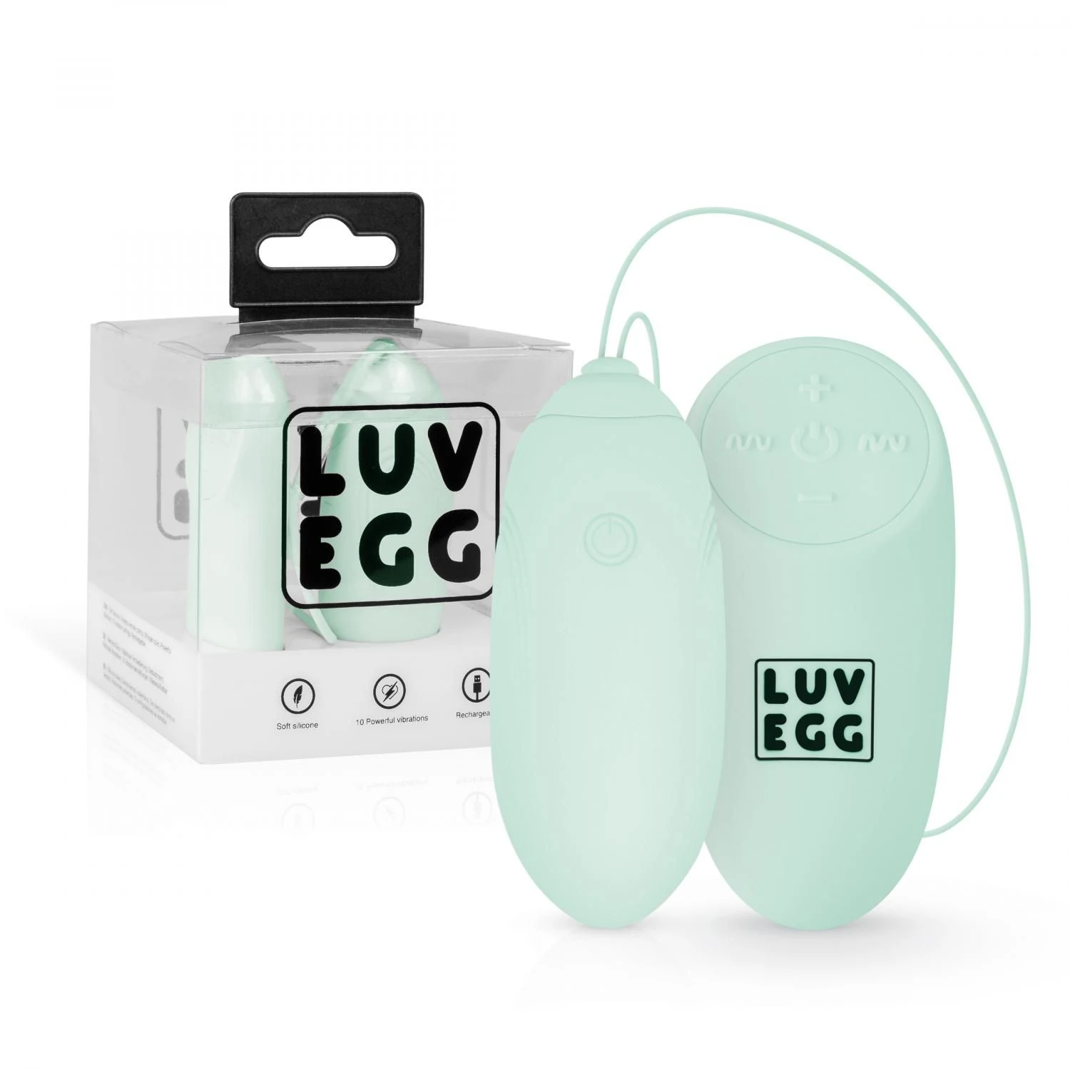 LUV EGG tril ei met afstandsbediening voor waterbasis glijmiddel