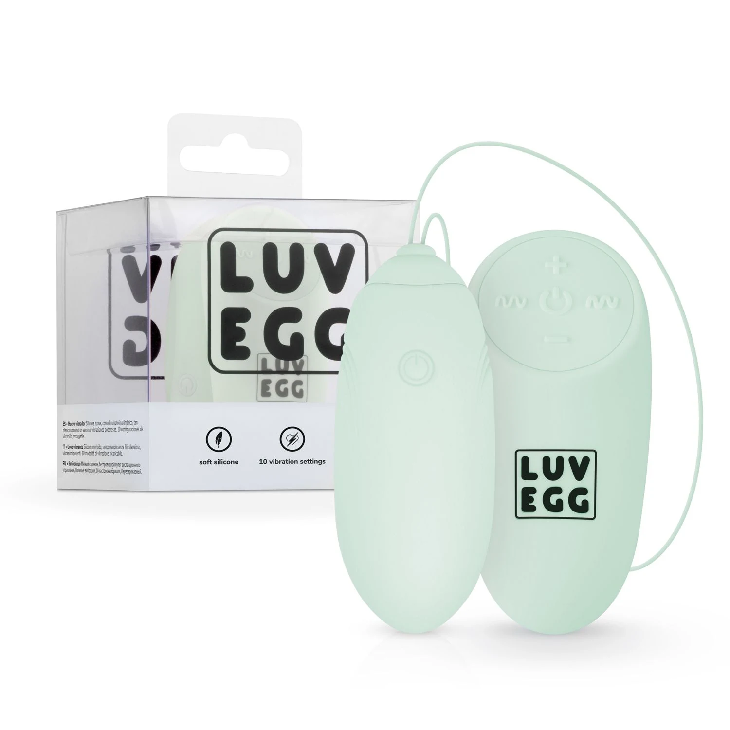 LUV EGG oplaadbaar tril ei met 90 minuten batterijduur