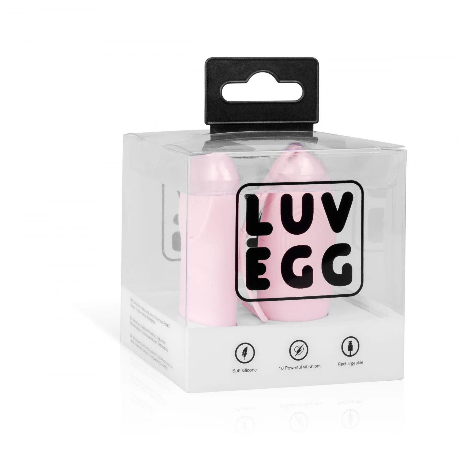 LUV EGG Roze zeer stil vibratie eitje