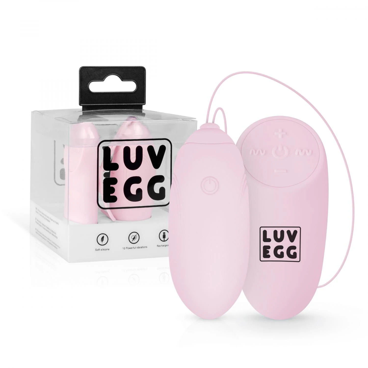 LUV EGG Roze vibratie eitje SKU LUV001PNK