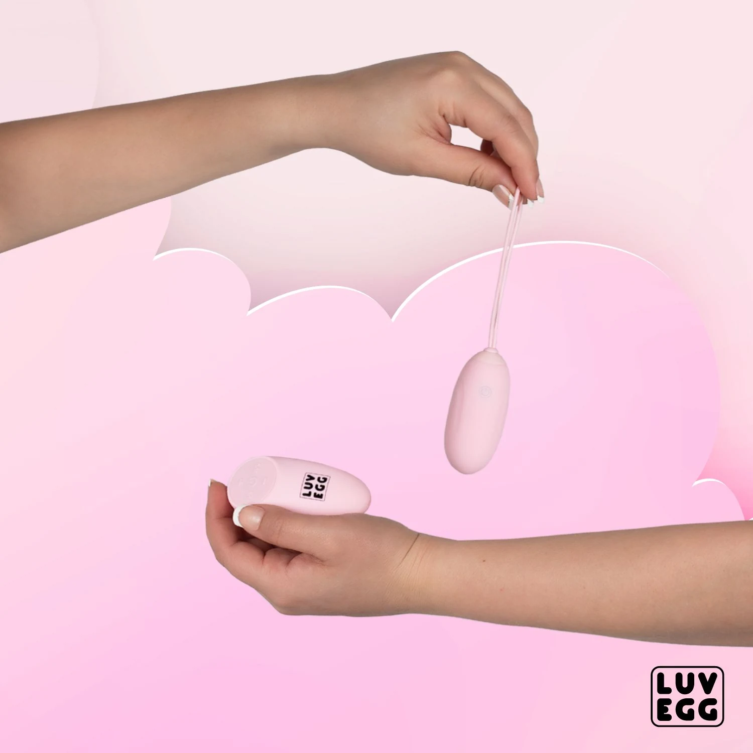 LUV EGG Roze tril ei met 10 vibratiestanden