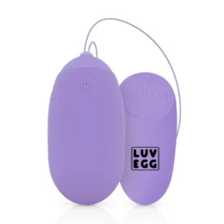 LUV EGG XL paars tril ei met afstandsbediening