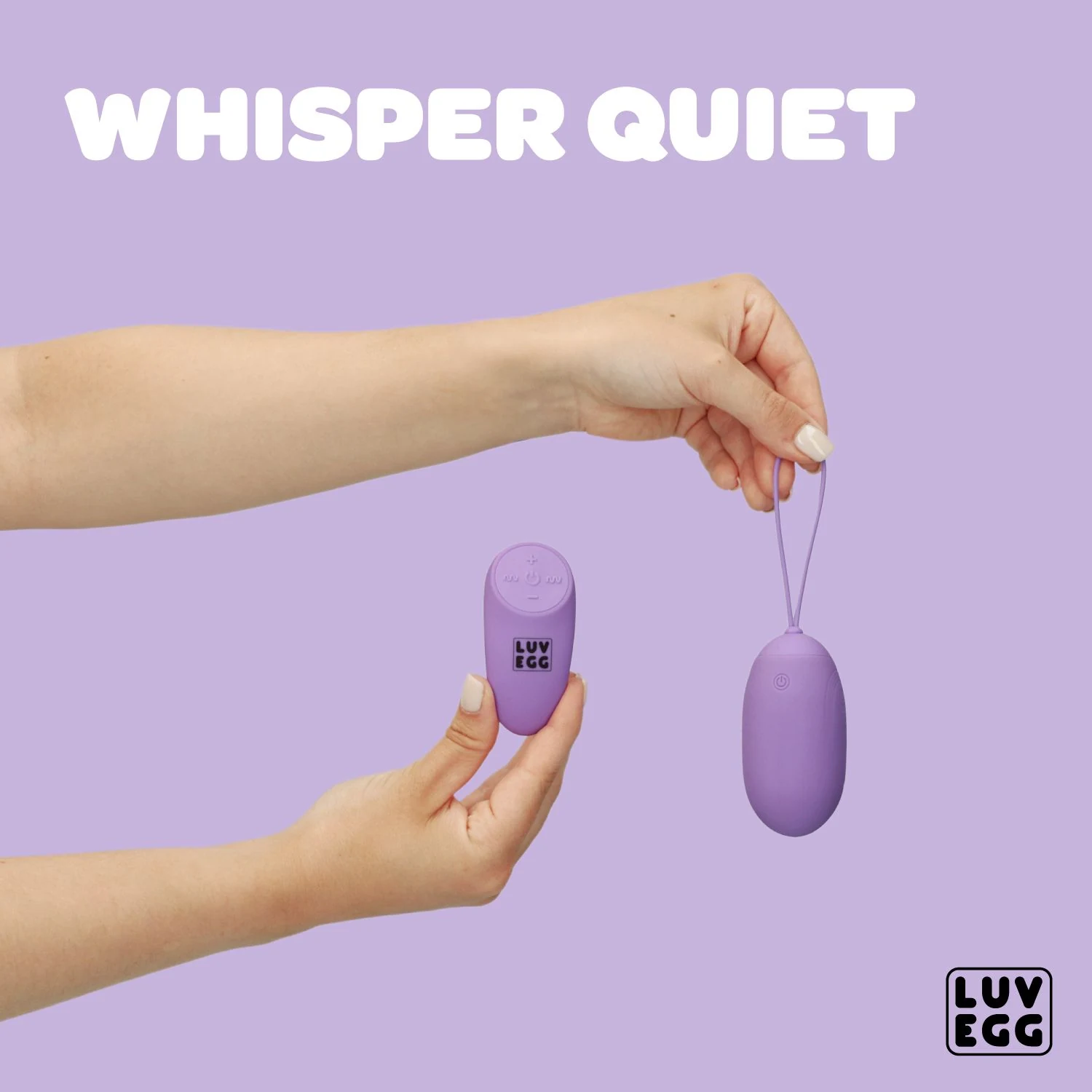LUV EGG XL paars waterproof vibrerend eitje