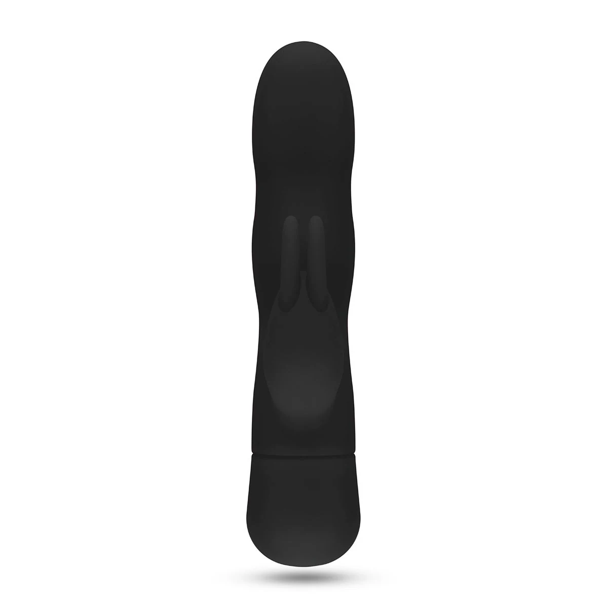 EasyToys Mad Rabbit in zwart met gebogen top voor G-spot stimulatie