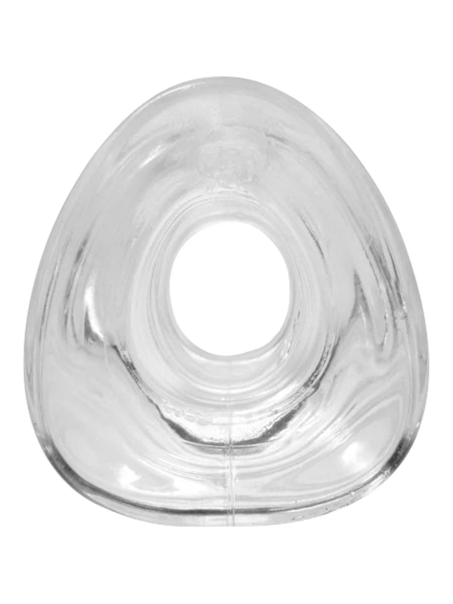 Transparante holle buttplug van Master Series