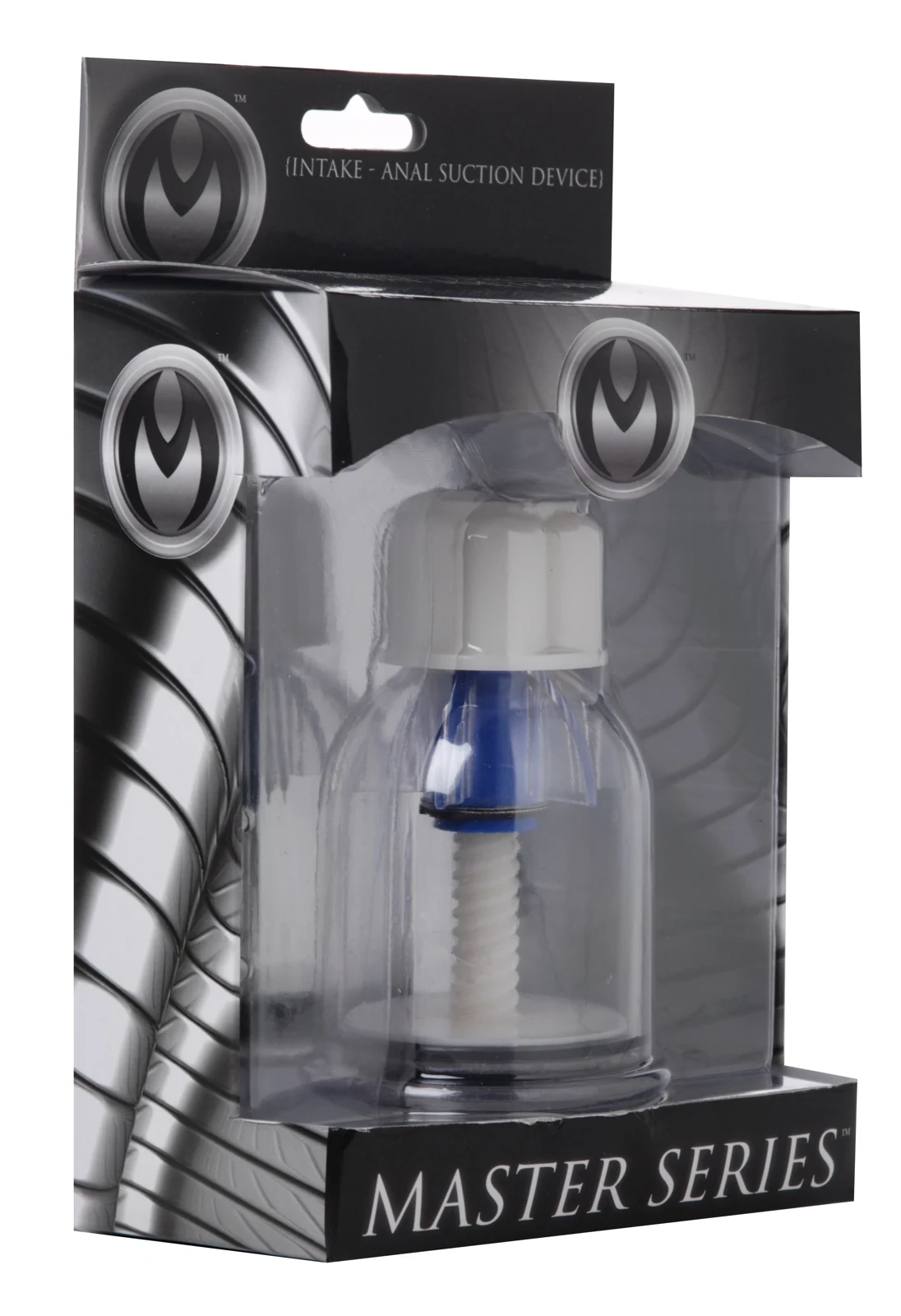 Intake Anal Suction Device voor haar, transparant groot model met draaiknopje