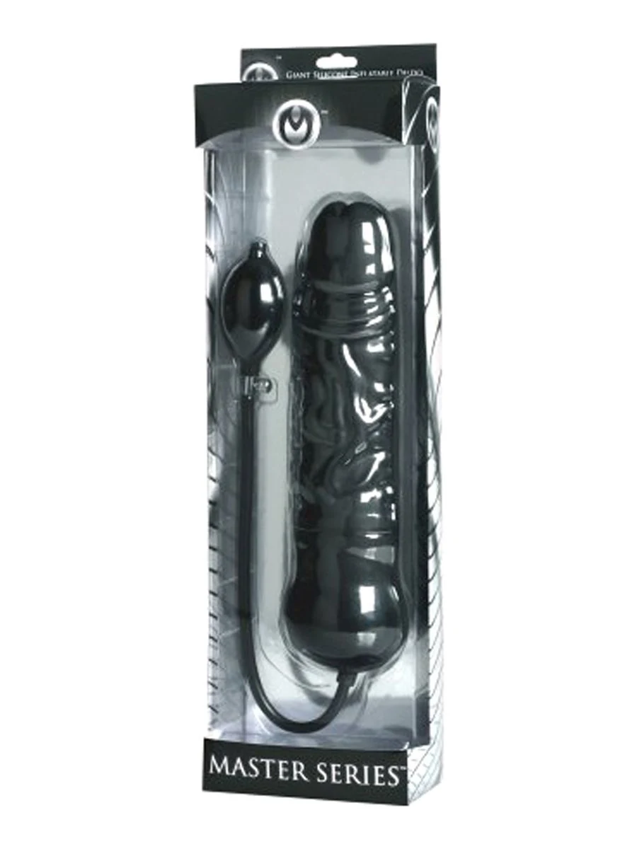 Leviathan Giant opblaasbare dildo met hobbels en ribbels