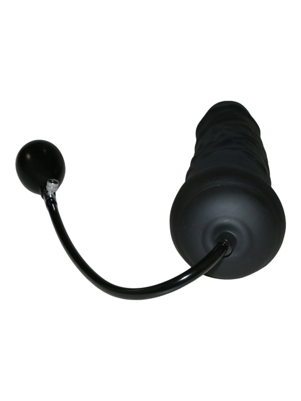 Master Series opblaasbare dildo zwart, unisex