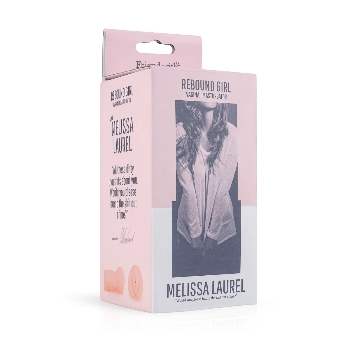 Beige Melissa Laurel Masturbator sleeve van TPE met levensecht gevoel