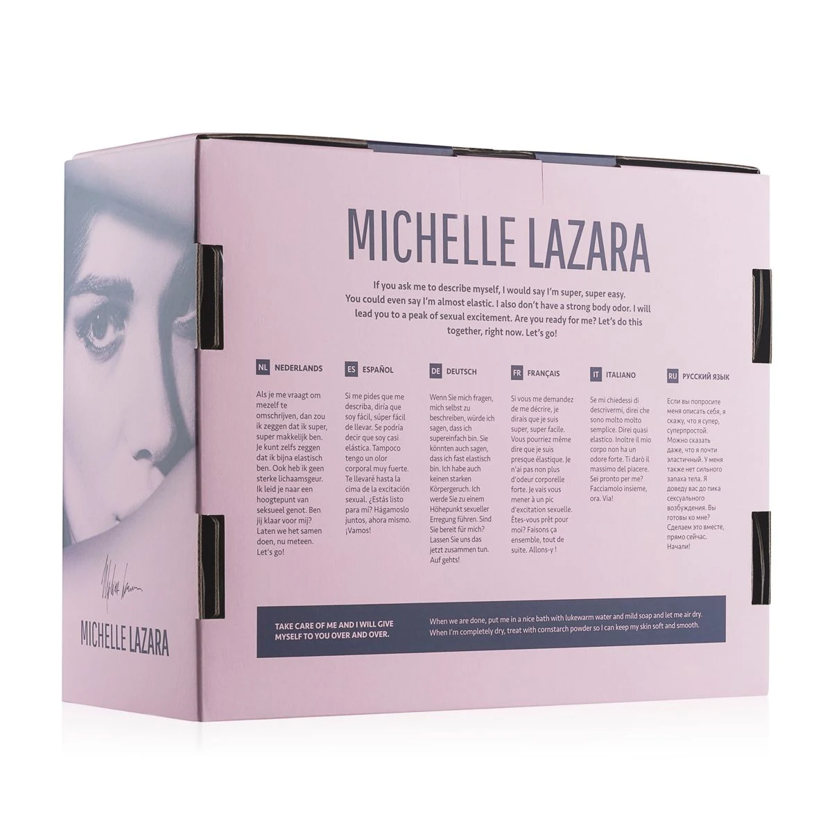Michelle Lazara Mega Masturbator waterproof mega masturbator voor hem