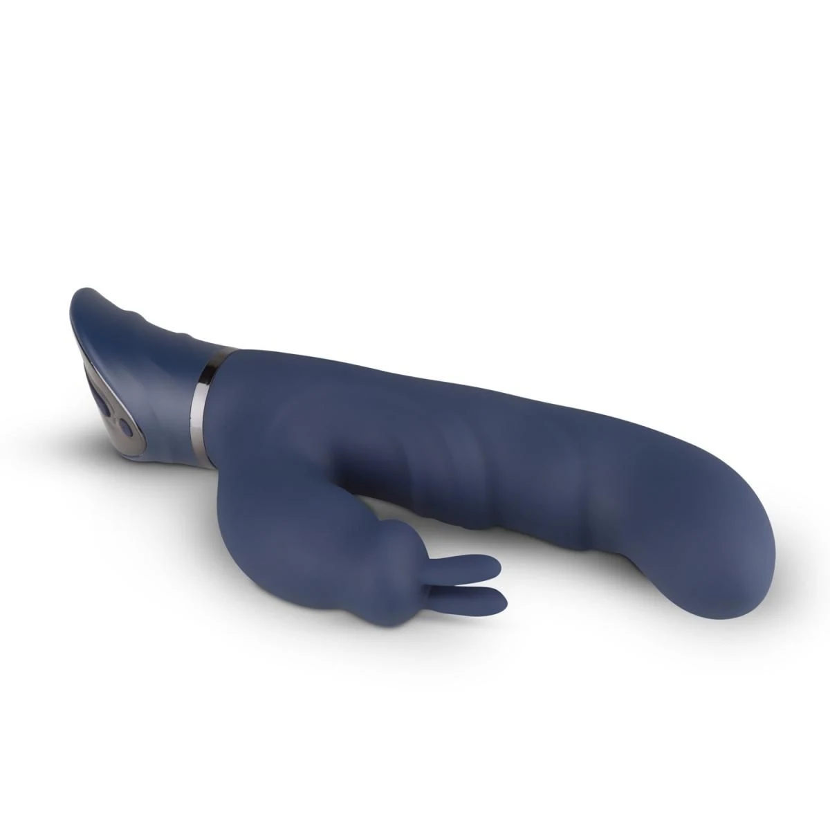 Midnight Rabbit Vibrator met 2 motoren in schacht en bunny stimulator
