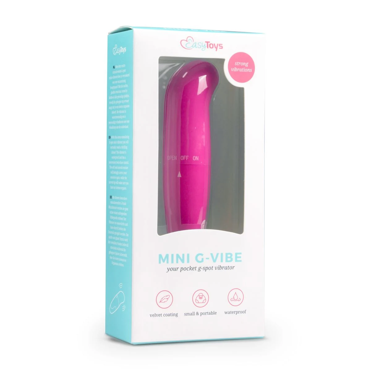 Roze mini G-spot vibrator van Easytoys Mini Vibe Collection