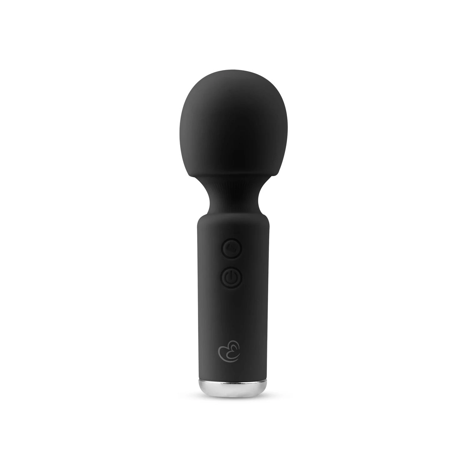 Mini Vibe Wand Vibrator zwart met 10 variabele vibratiestanden