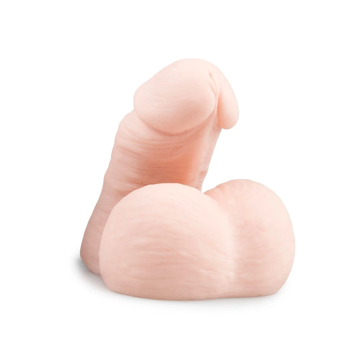 Mr. Limpy Klein unisex packer penis, rekbaar en buigzaam materiaal