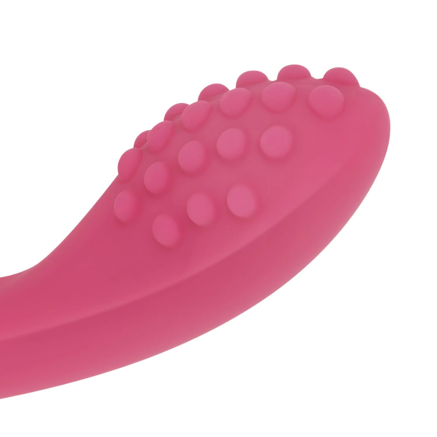 Flexibel roze siliconen opzetstuk voor MyMagicWand wand vibrator