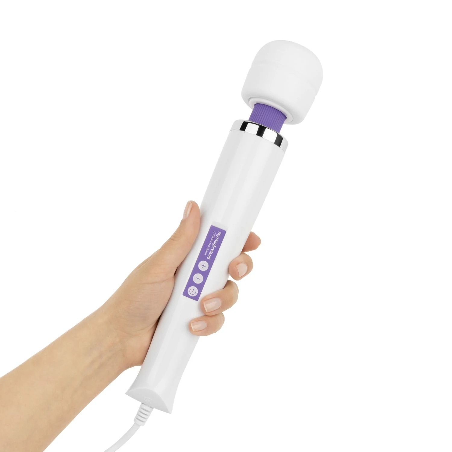 MyMagicWand Paars wand massager van ABS en siliconen