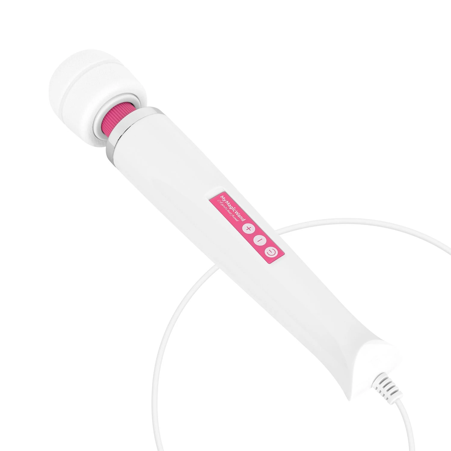 MyMagicWand Roze siliconen en ABS wand vibrator