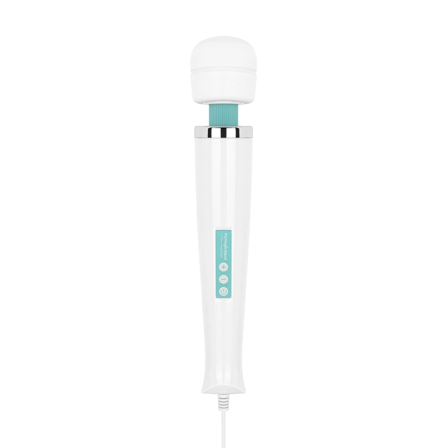 MyMagicWand Turquoise wand vibrator met beweegbare kop