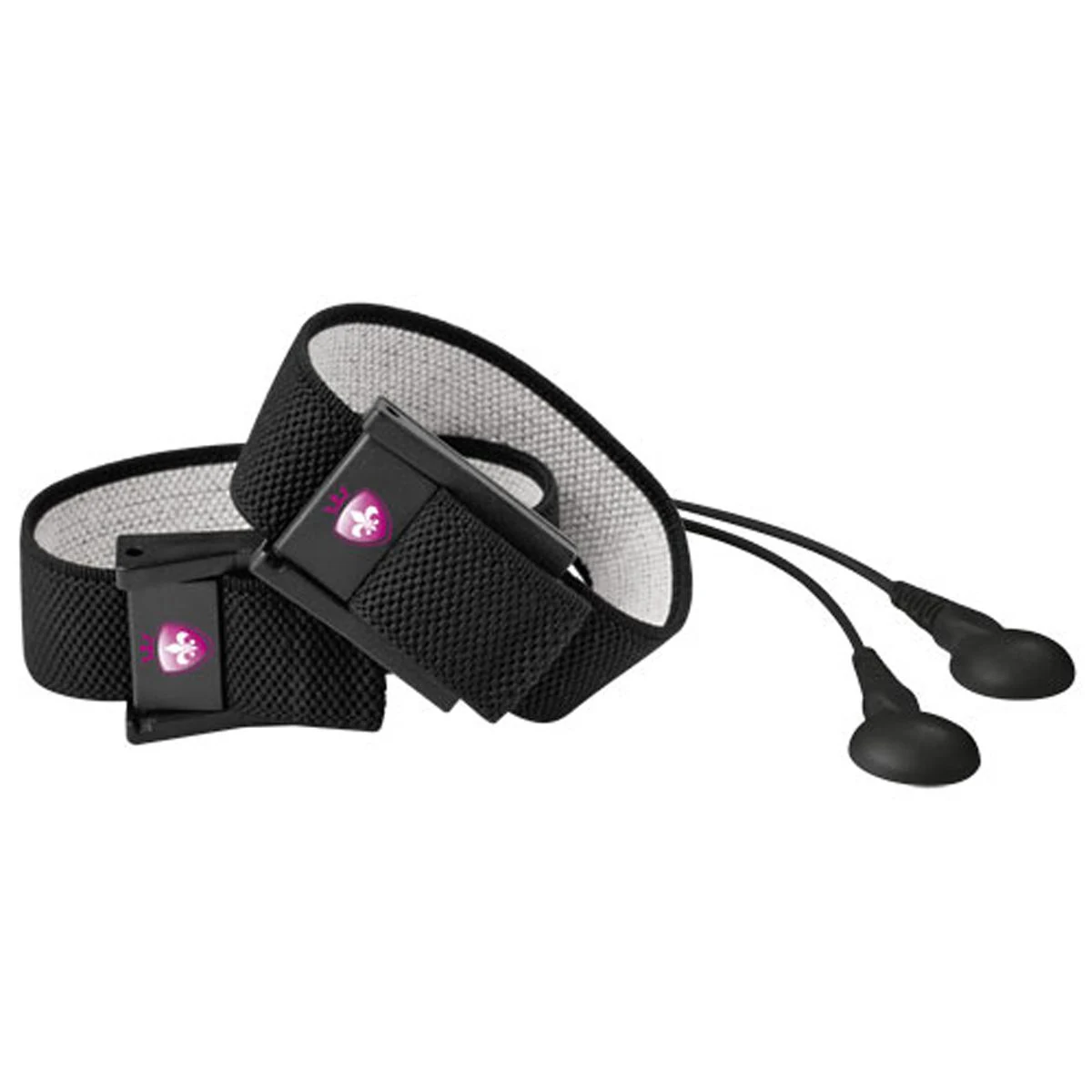 Mystim Charming Chuck E-stim bandjes in zwart voor electrosex