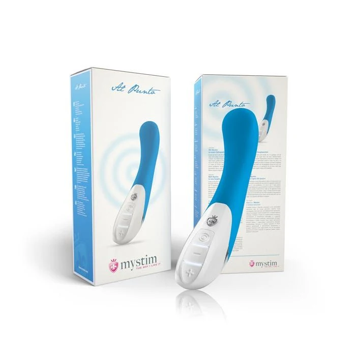 Mystim G-spot vibrator paars, flexibel en geschikt voor waterbasis glijmiddel