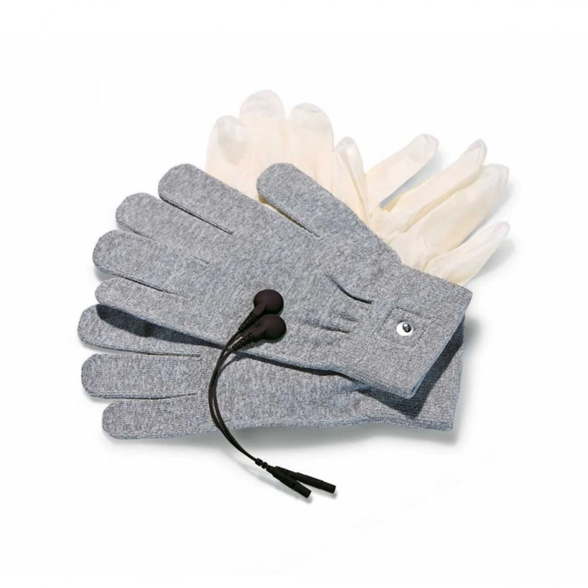 MYSTIM Magic Gloves set met handschoenen en adapters voor electrosex