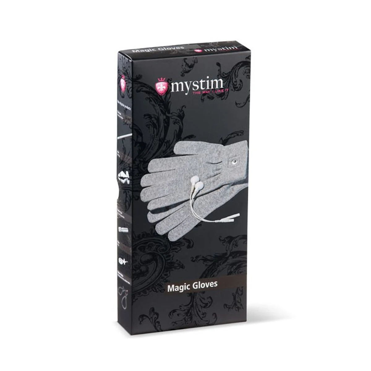MYSTIM Magic Gloves unisex elektro massagehandschoenen, powerbox nodig