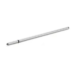 Mystim Thin Finn Dilator van aluminium, zilver, 8 mm dik en handgepolijst