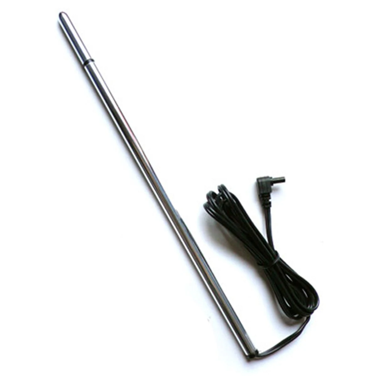 Mystim Thin Finn Dilator met Mystim round plug voor aansluiting op bedieningsunit