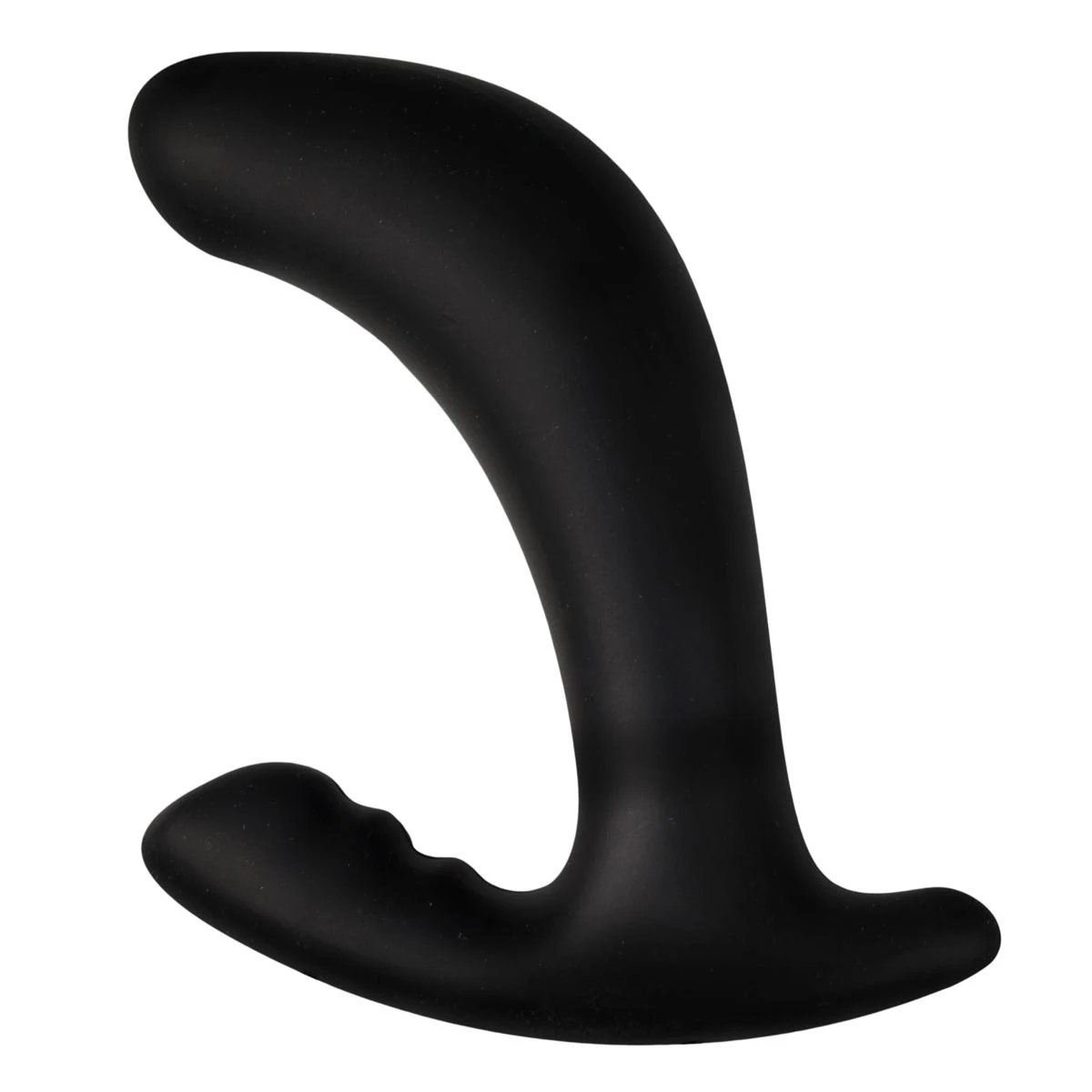 Mystim Twisting Tom anaal plug met E-stim van zwart siliconen