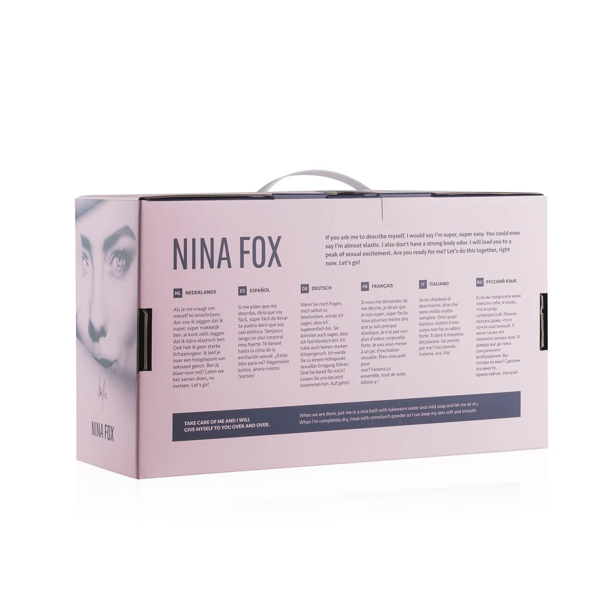 Nina Fox Mega Masturbator met realistisch uiterlijk en stimulerende structuur