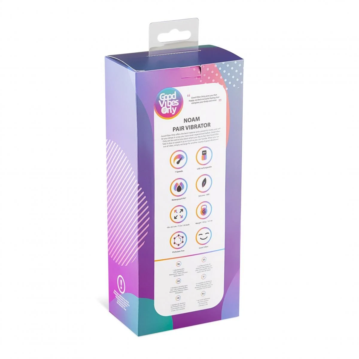 Noam Pair Vibrator Good Vibes Only, artikelnummer GVO013