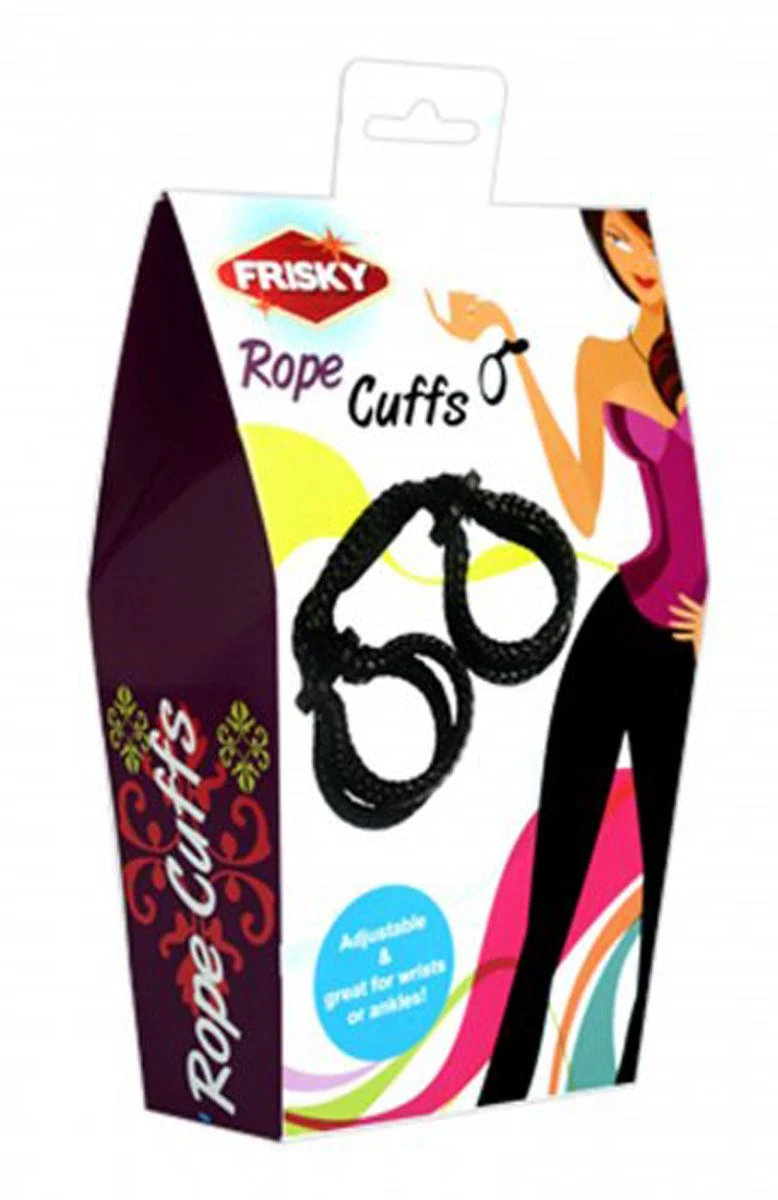 Frisky Original Sin touw handboeien met stevig en zacht materiaal
