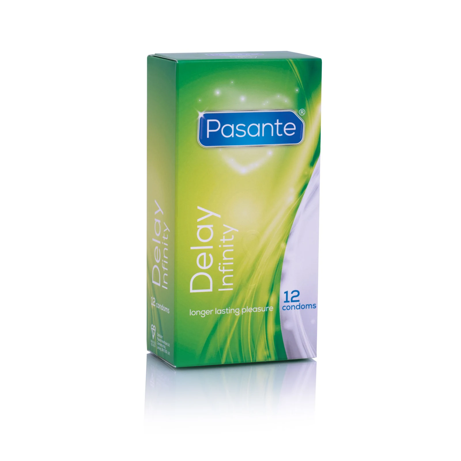 Pasante Delay Condooms - 12 stuks met vertragend glijmiddel