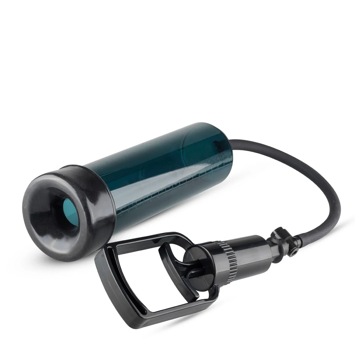 Penispomp met grippomp, lengte 280 mm en binnendiameter 55 mm