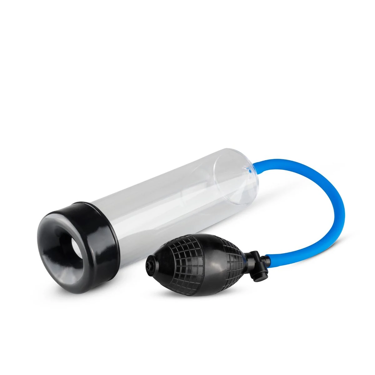 Penispomp met knijpbal voor penisstimulatie, lengte 280 mm