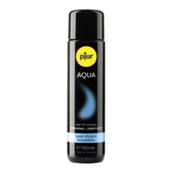 Pjur Aqua Glijmiddel 100 ml op waterbasis, transparant en unisex