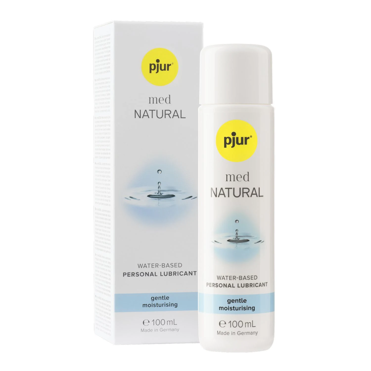 Pjur MED Natural Glide 100 ml glijmiddel op waterbasis voor gevoelige huid